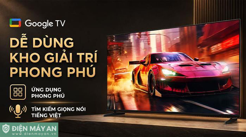 Google Tivi Sony 4K 100 inch K-100XR30M2